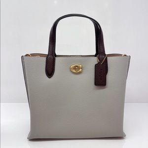 Willow tote 24 in dove grey